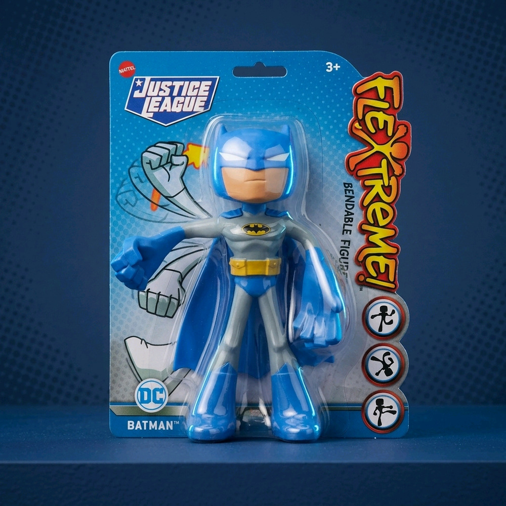 NIP Justice League Extreme Bendable Batman 6"